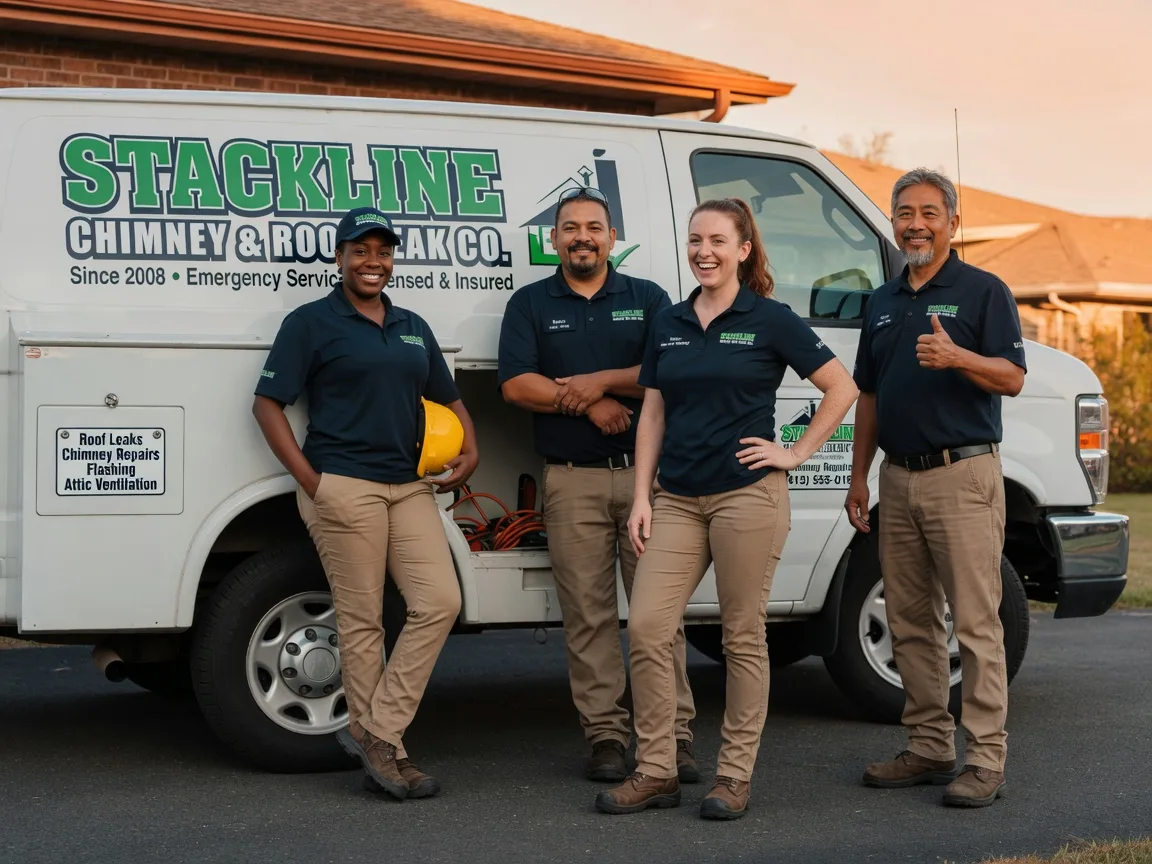 Chimney flashing repair company in Allen, KS